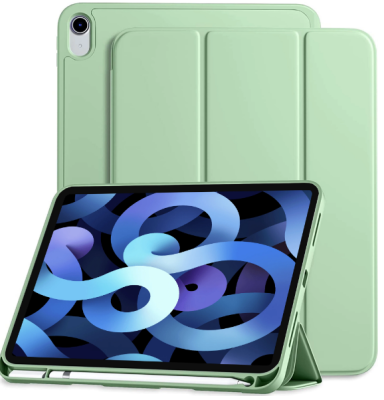 Фото 1 — Чехол-книжка iPad Air 4 10.9 (2020)/ Air 5 10.9 (2022) Smart Case светло зеленый
