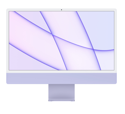 Фото 1 — Моноблок Apple iMac 24" (M1 8C CPU, 7C GPU, 2021) 8 ГБ, 256 ГБ SSD, Фиолетовый Z130