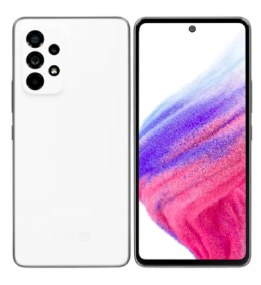 Фото 1 — Смартфон Samsung Galaxy A53 5G 8/256 ГБ, белый